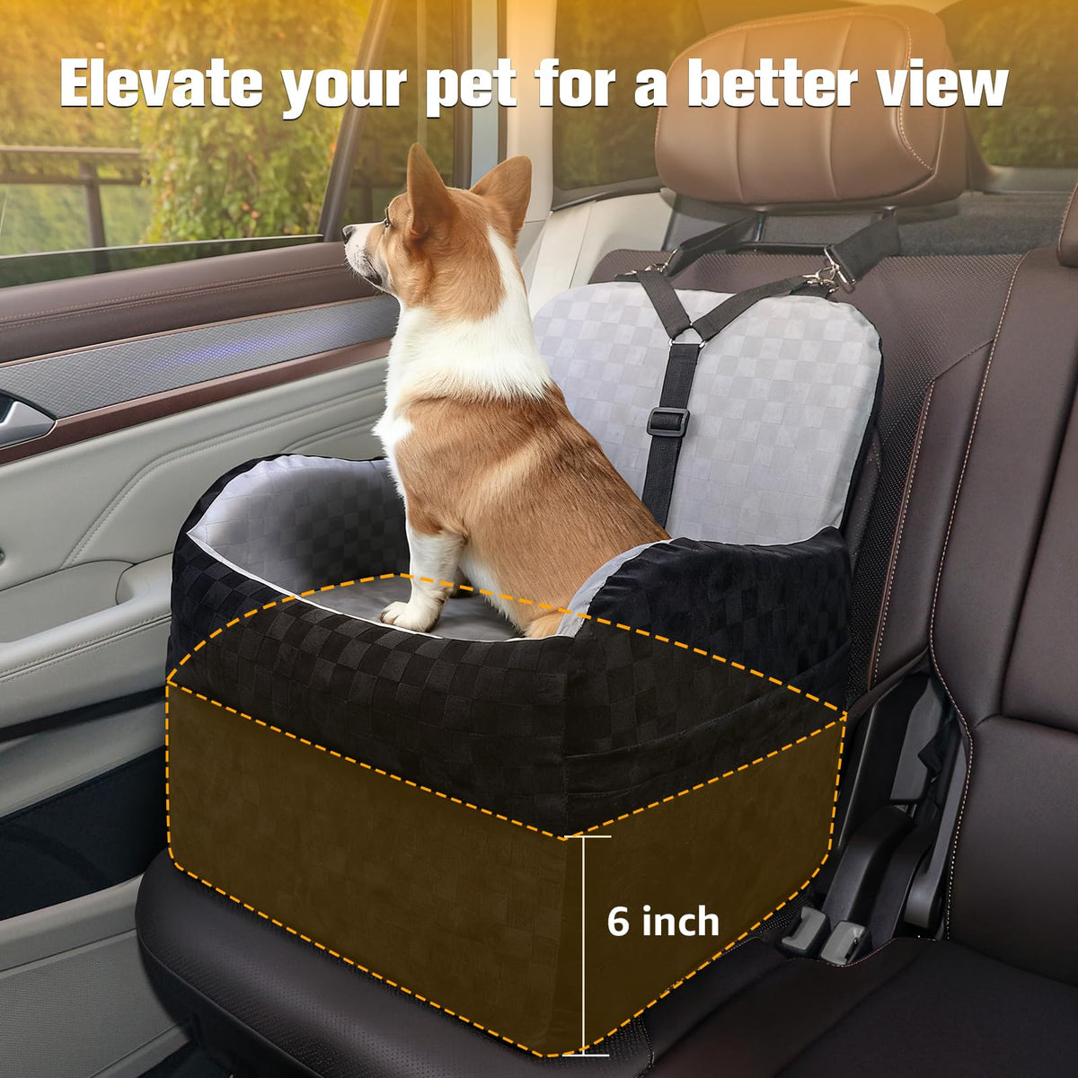 Waterproof Dog Car Seat A181807