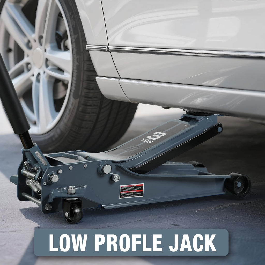 3 Ton Low Profile Hydraulic Floor Jack E66762