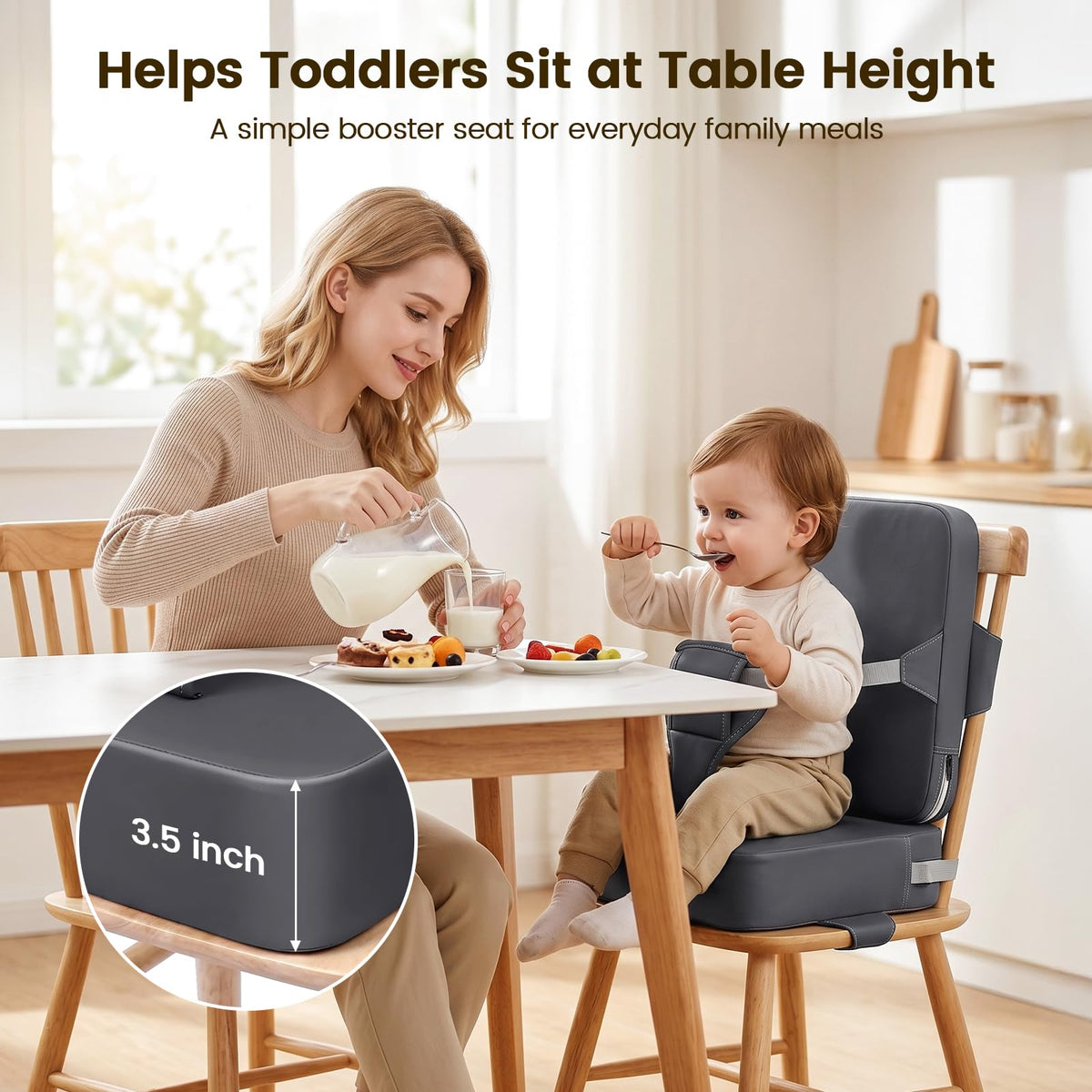 Toddler Booster Seat for Kitchen Chair F59190