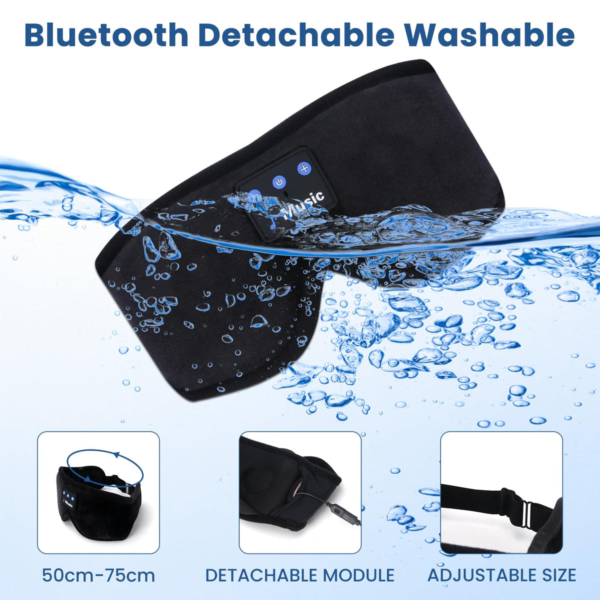 Sleep Mask with Bluetooth Headphones S546