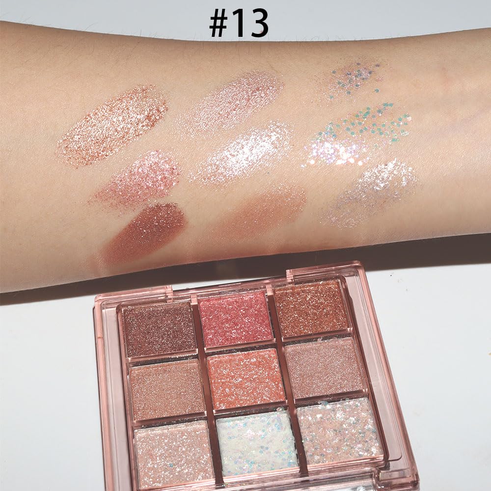 Pink Glitter Eyeshadow Palette S678103