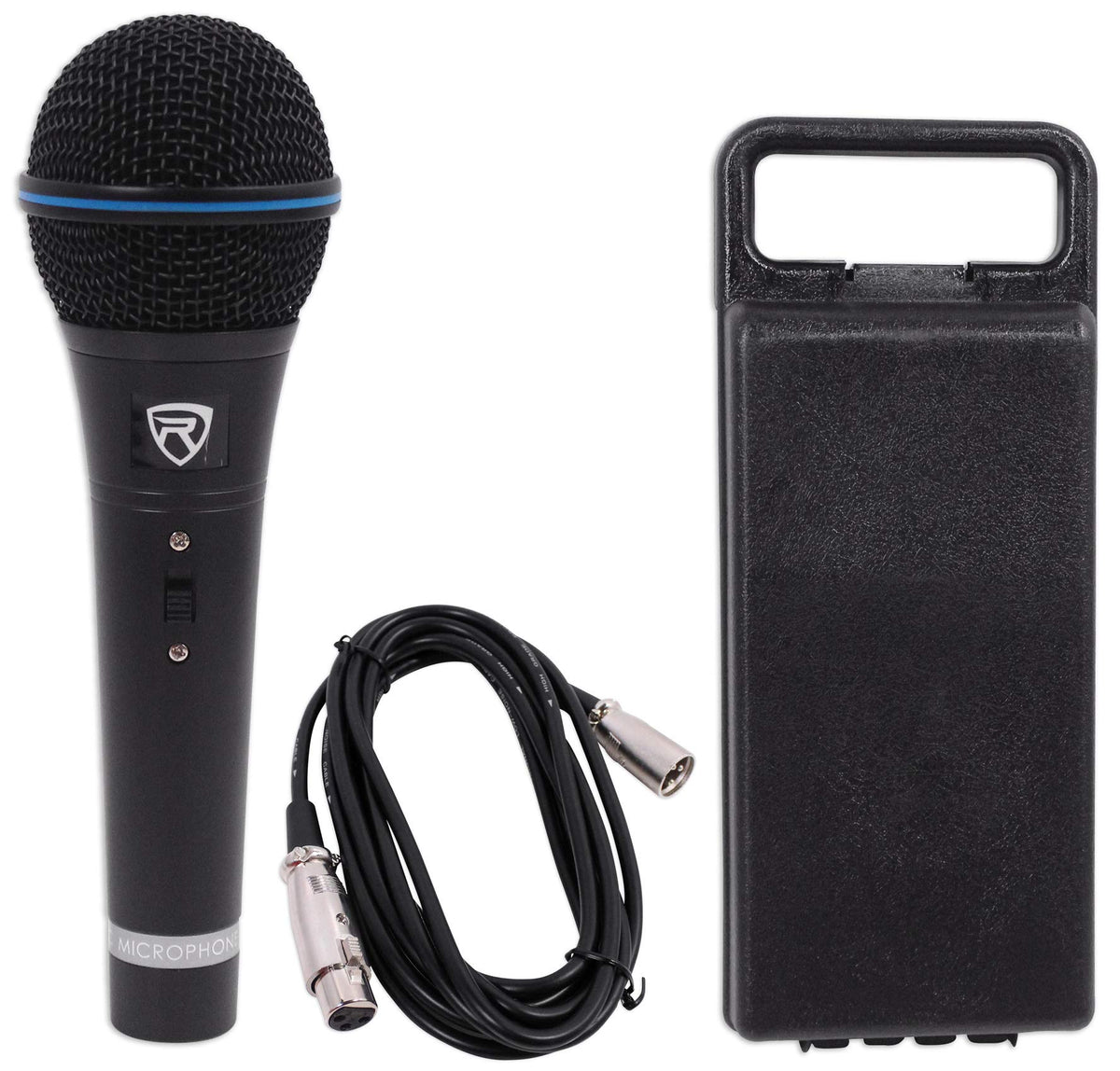Black Dynamic Cardioid Metal Microphone D531