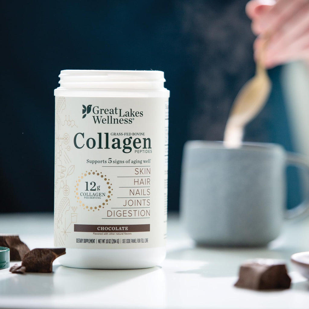 Collagen Peptides Powder, Chocolate, 10 oz X1123