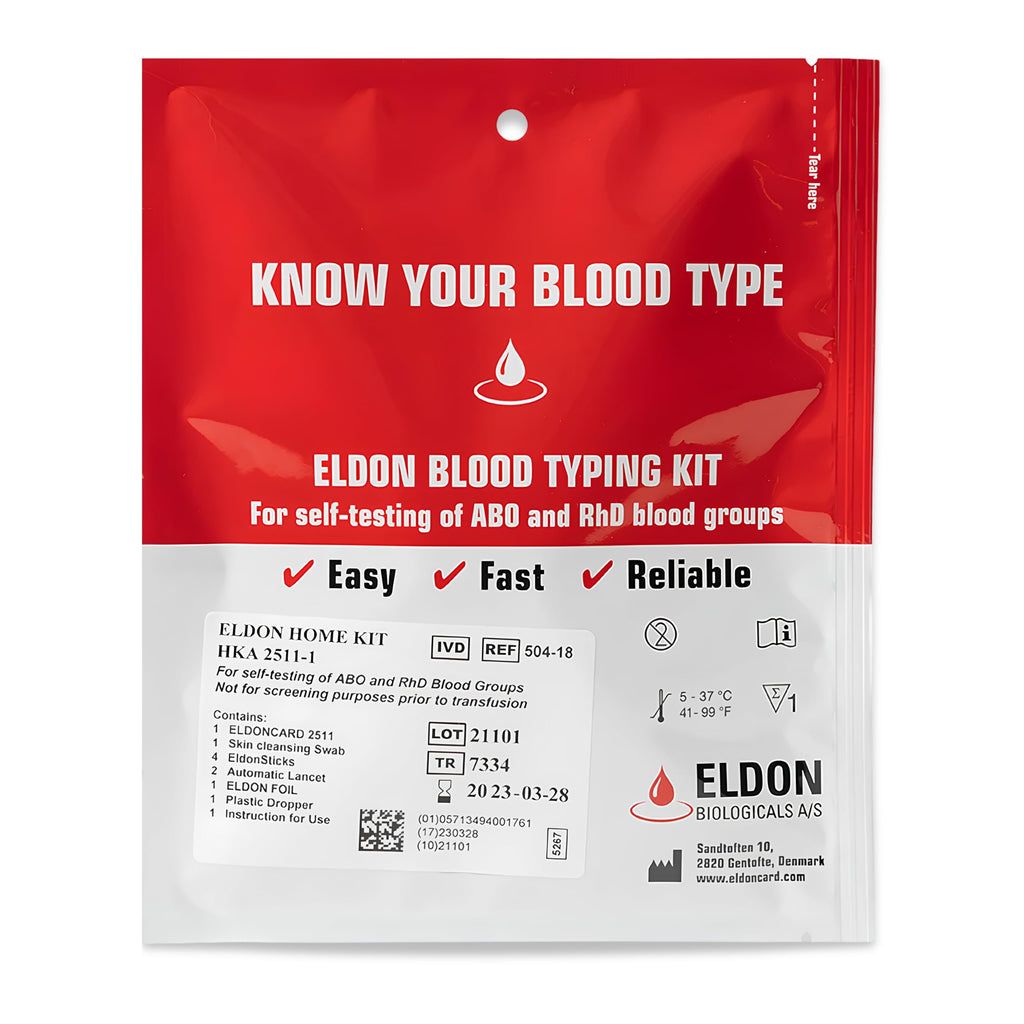 Home Blood Typing Kit L920