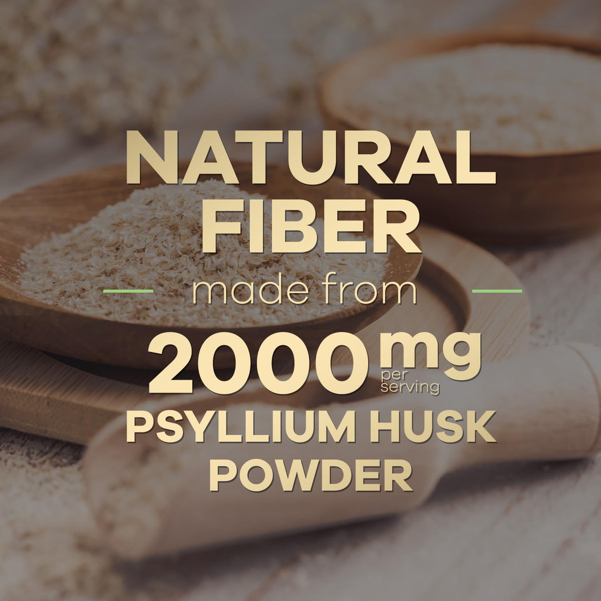 Psyllium Husk Capsules 2000 mg 120 Capsules D154038