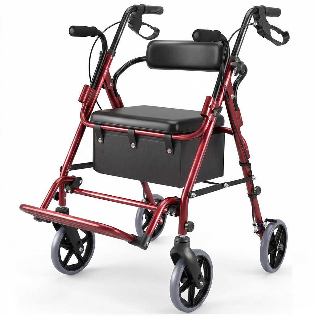 2-in-1 Rollator Walker with Seat U1709