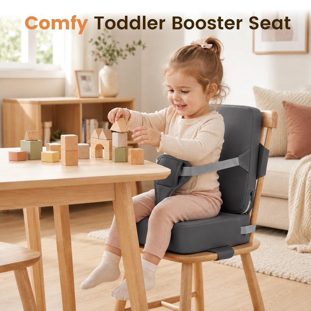 Toddler Booster Seat for Kitchen Chair F59190