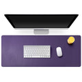 38"x16" Purple PU Leather Desk Pad W947