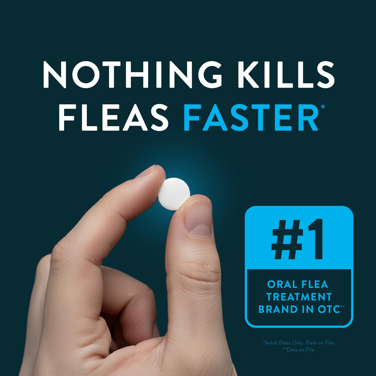 Oral Flea Tablets Dogs 2-25 lbs, Nitenpyram, 6-Dose M622252