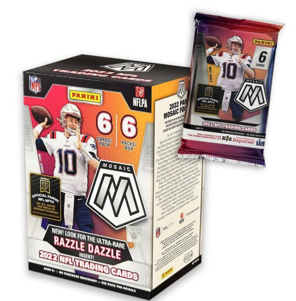 NFL Mosaic Football Trading Card Blaster Box I40710