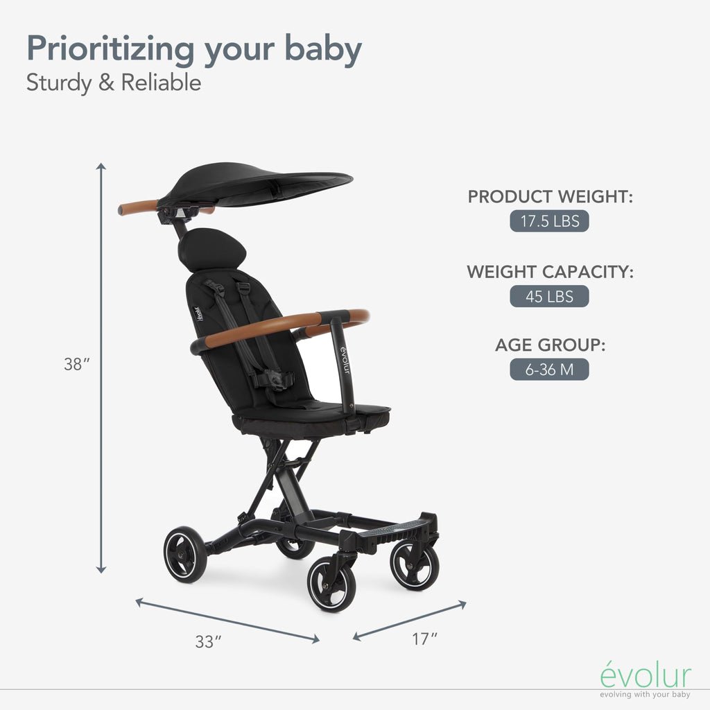 Lightweight Umbrella Stroller with Canopy Q5223