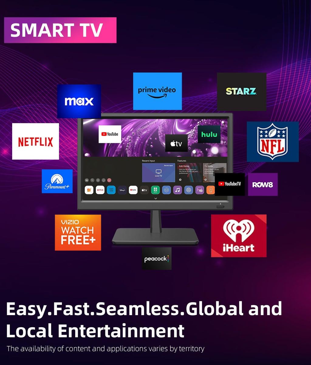 15.6 Inch HD 1080P LED Flat Screen Smart TV S69342
