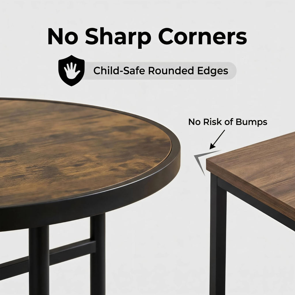Round Wood Coffee Table Z529878