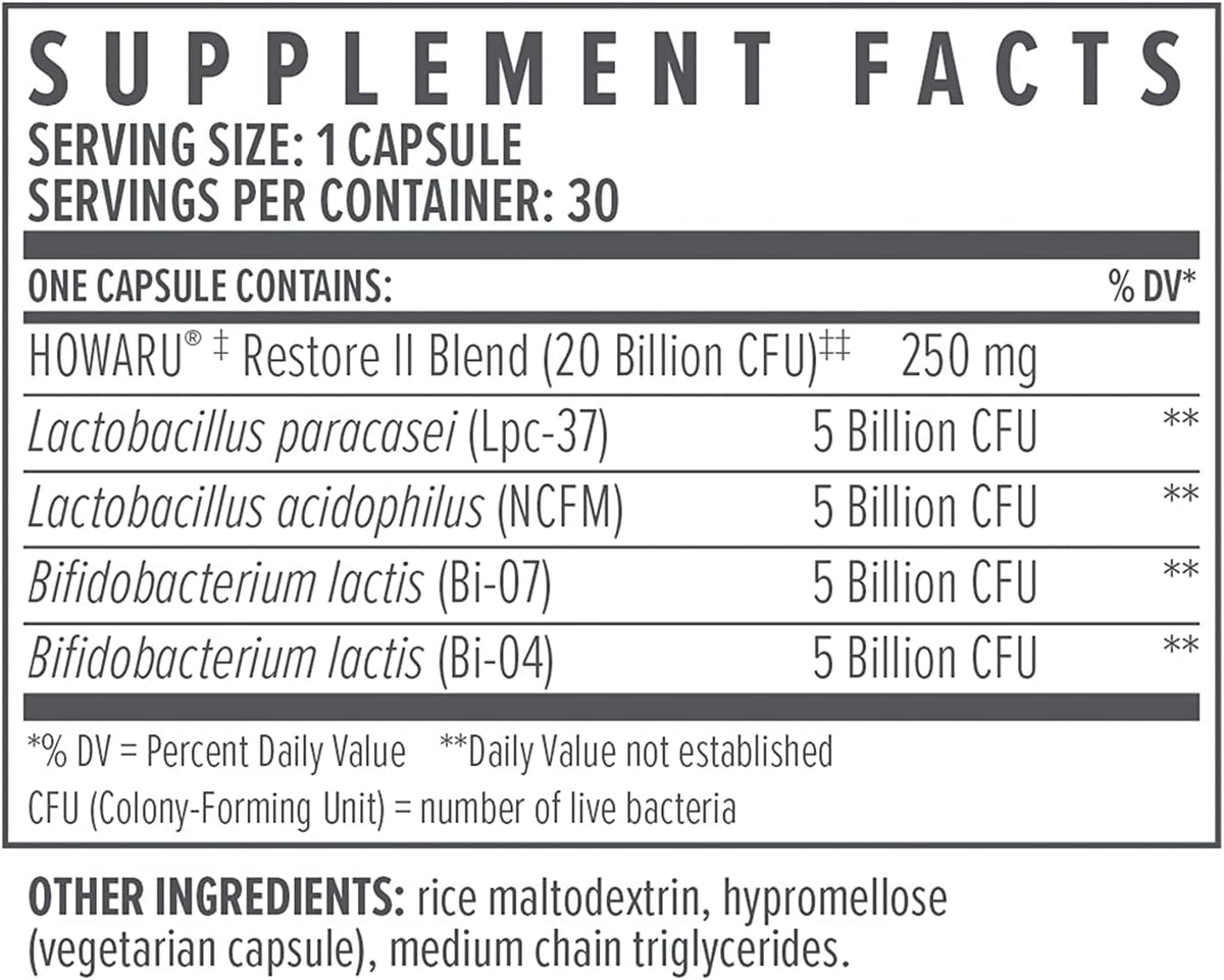 Probiotic 30 Capsules F439