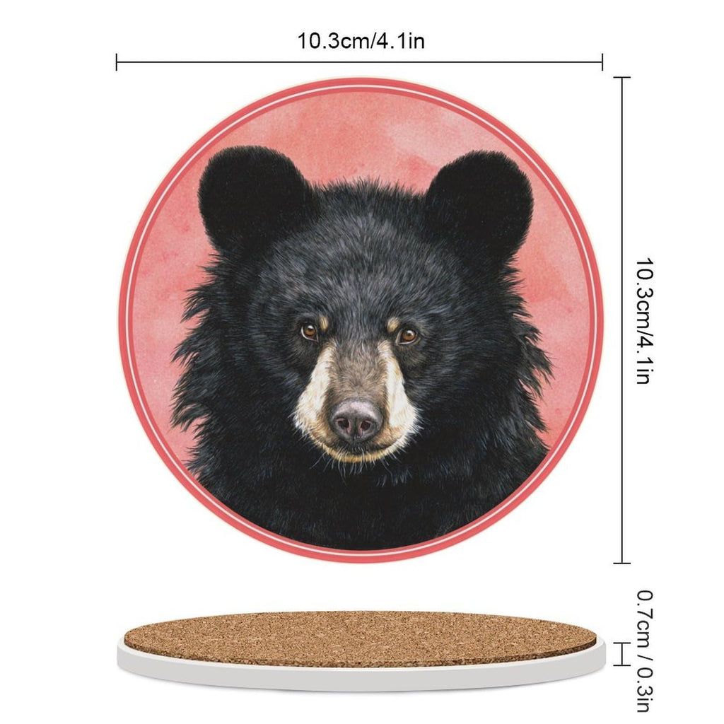 Black Bear Coasters Set of 4 C76393
