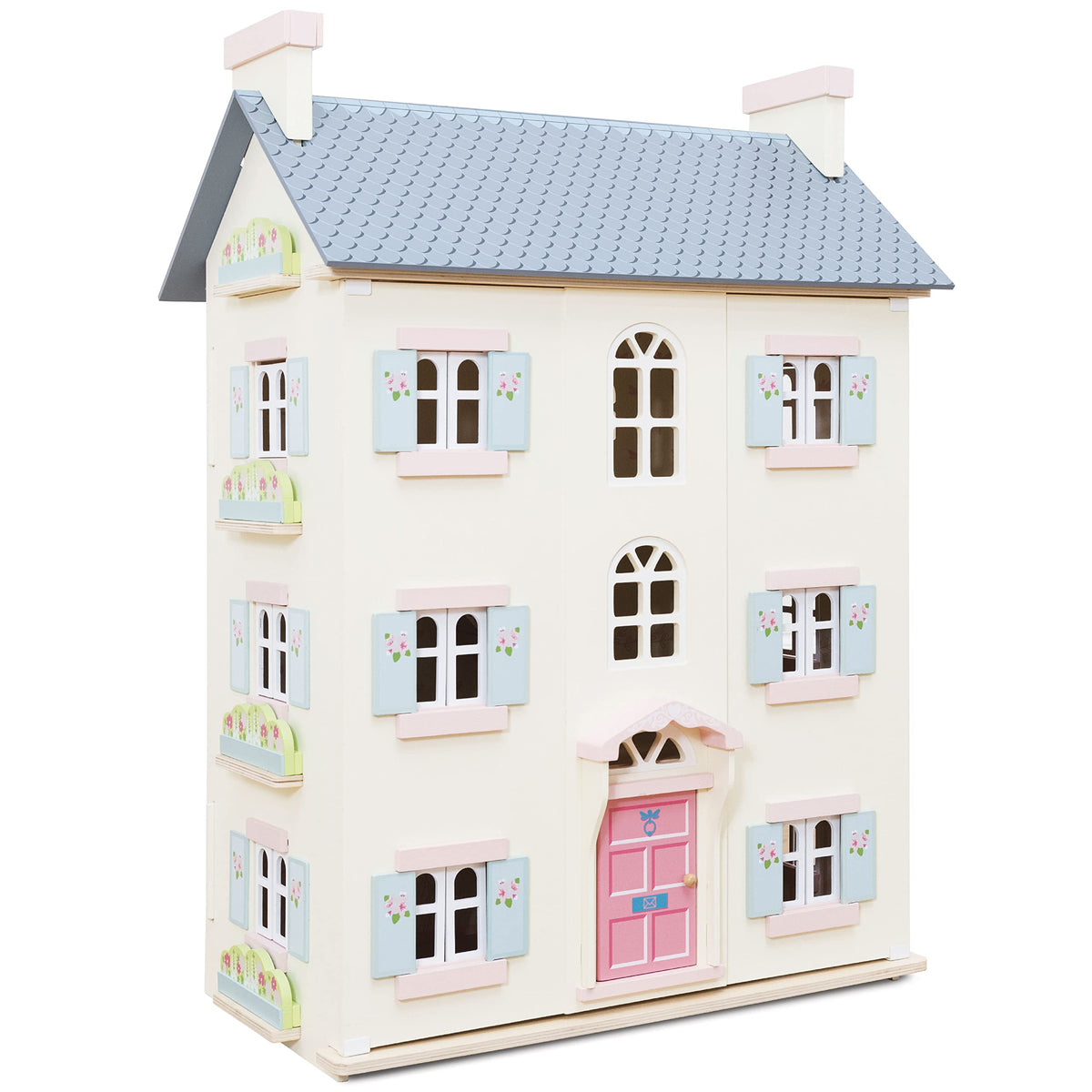 4 Storey Wooden Doll House Play Set A79646