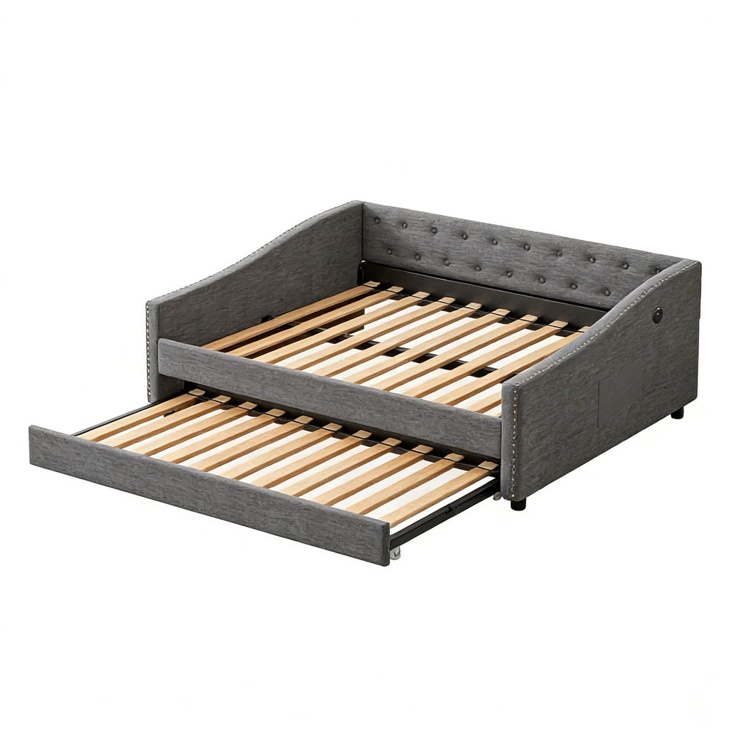 Full Size Daybed with Trundle T187