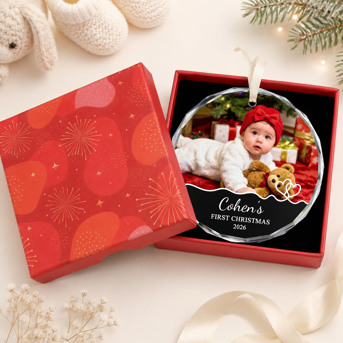 Baby's First Christmas Ornament 2026 Y685