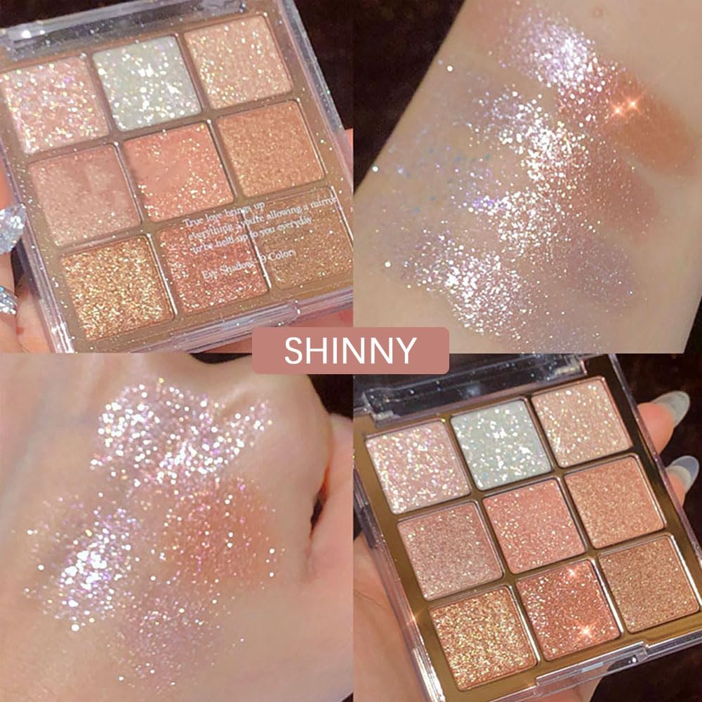 Pink Glitter Eyeshadow Palette S678103