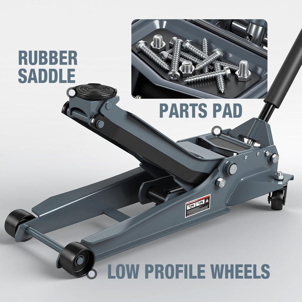 3 Ton Low Profile Hydraulic Floor Jack E66762