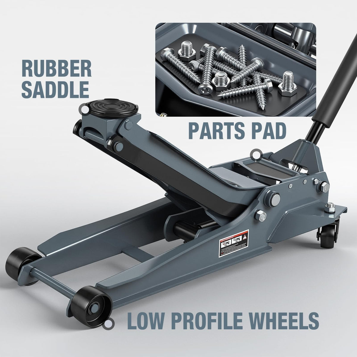 3 Ton Low Profile Hydraulic Floor Jack E66762