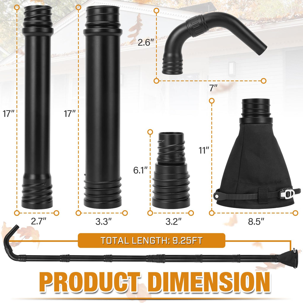 Leaf Blower Attachment with Reflector U60430