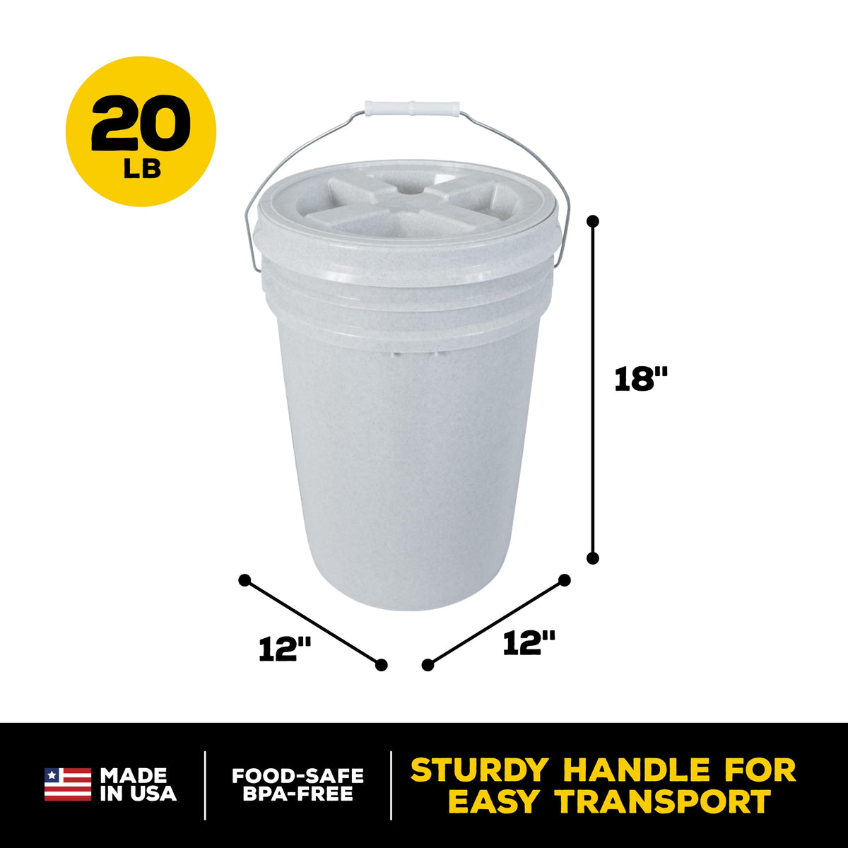 Dog Food Storage Container 20 Pounds I295611