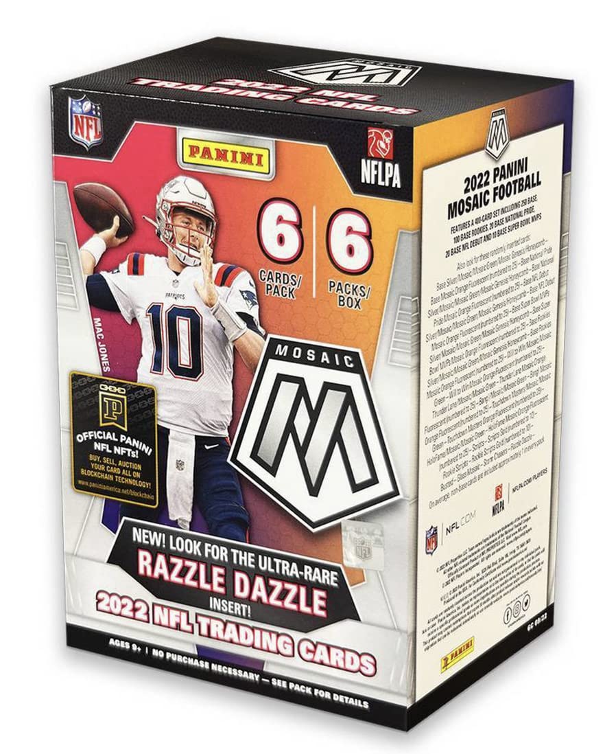 NFL Mosaic Football Trading Card Blaster Box I40710