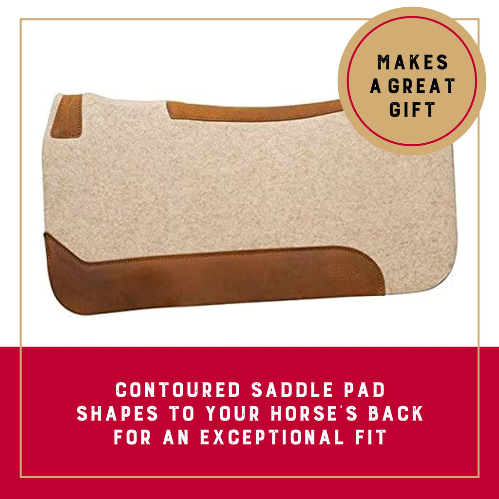 Wool Blend Felt Western Saddle Pad 30" x 30" L5605