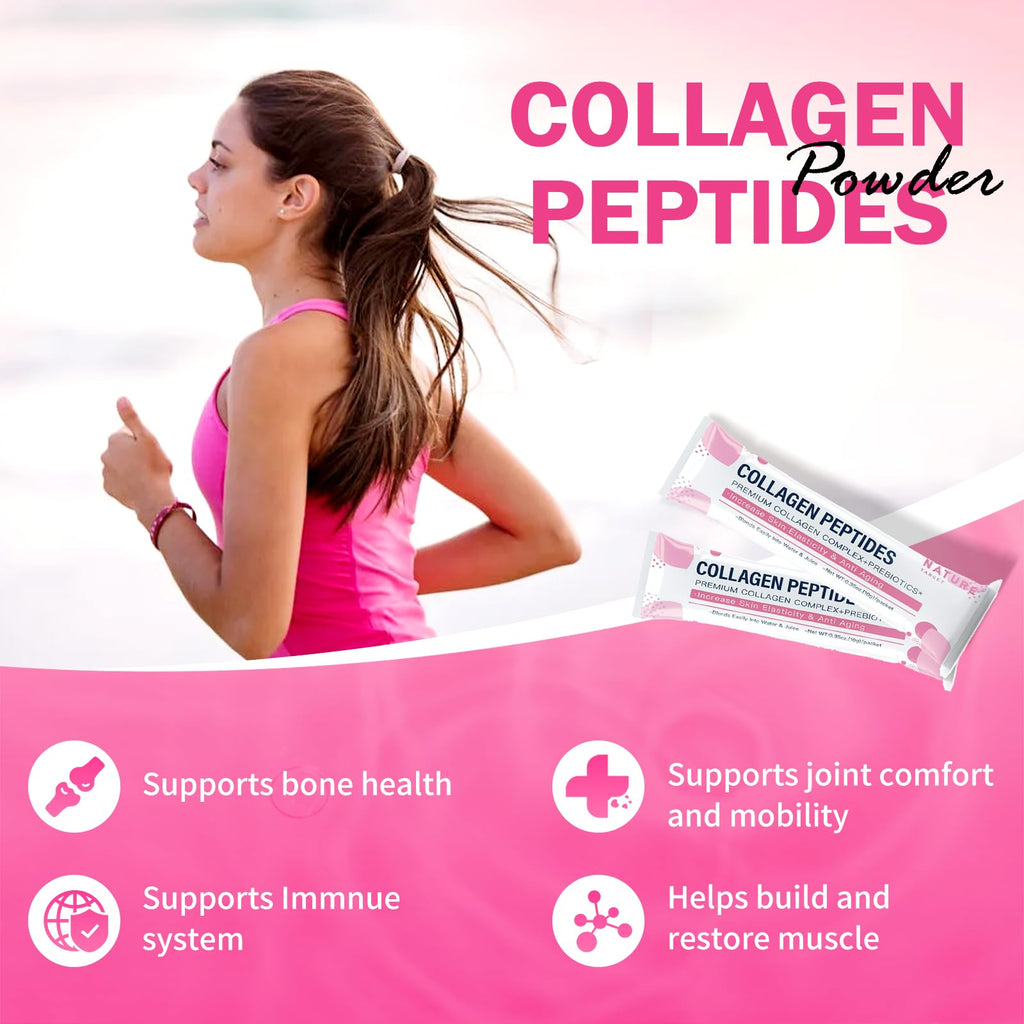 Multi Collagen Peptides Powder, 30 Stick Packs R9507