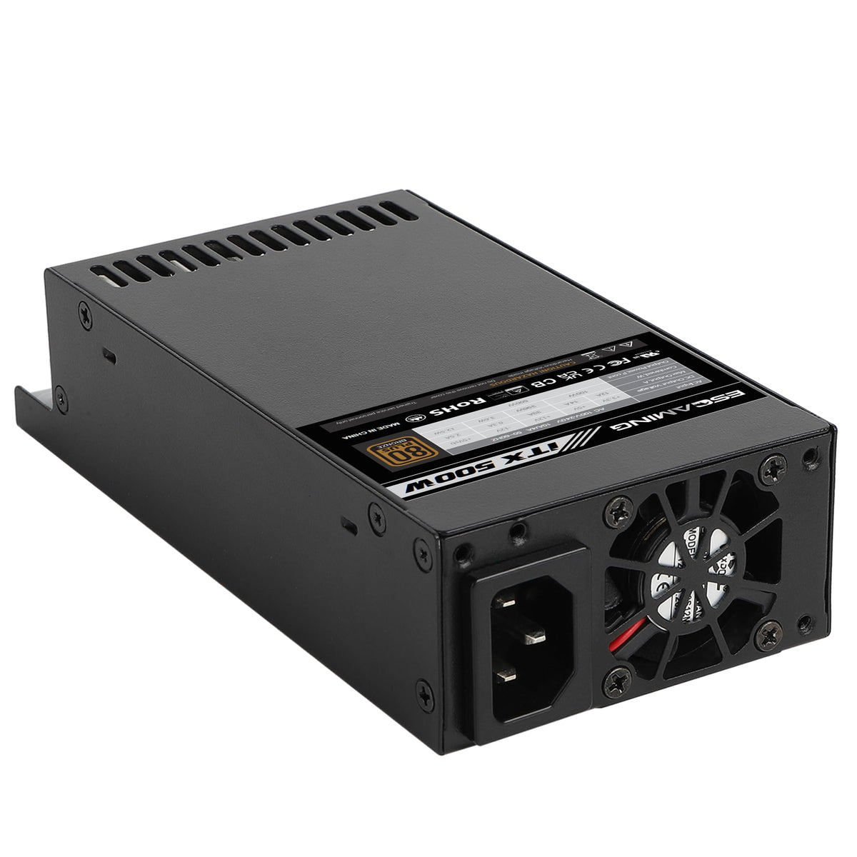 500W 80 Plus Gold Modular Power Supply U848