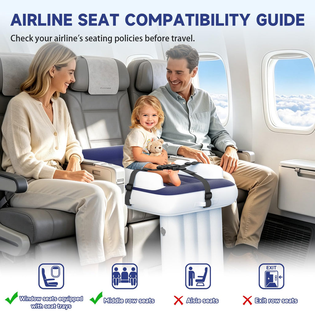 Inflatable Toddler Airplane Bed Q40105