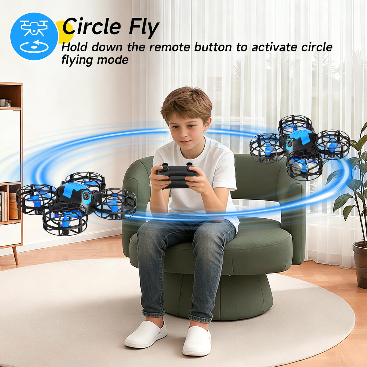 Mini Drone with 2 Batteries E9939