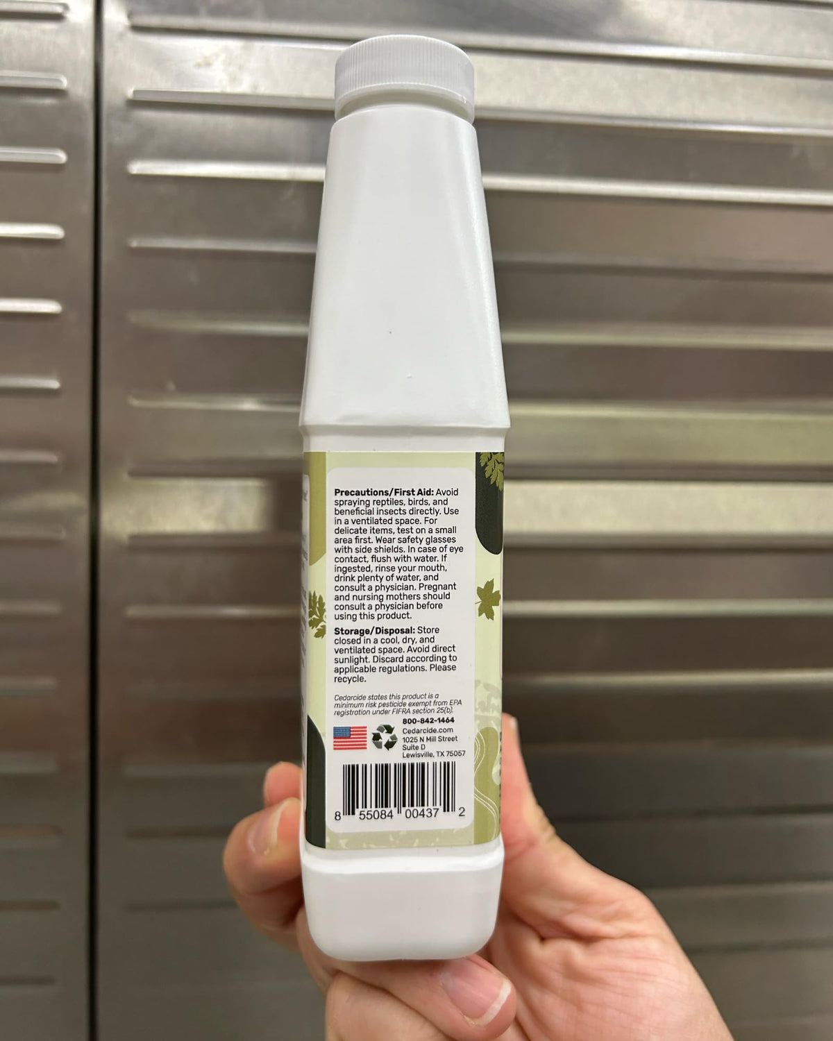 Cedar Oil Spray for Ticks, Fleas, Chiggers & Mosquitoes W5188