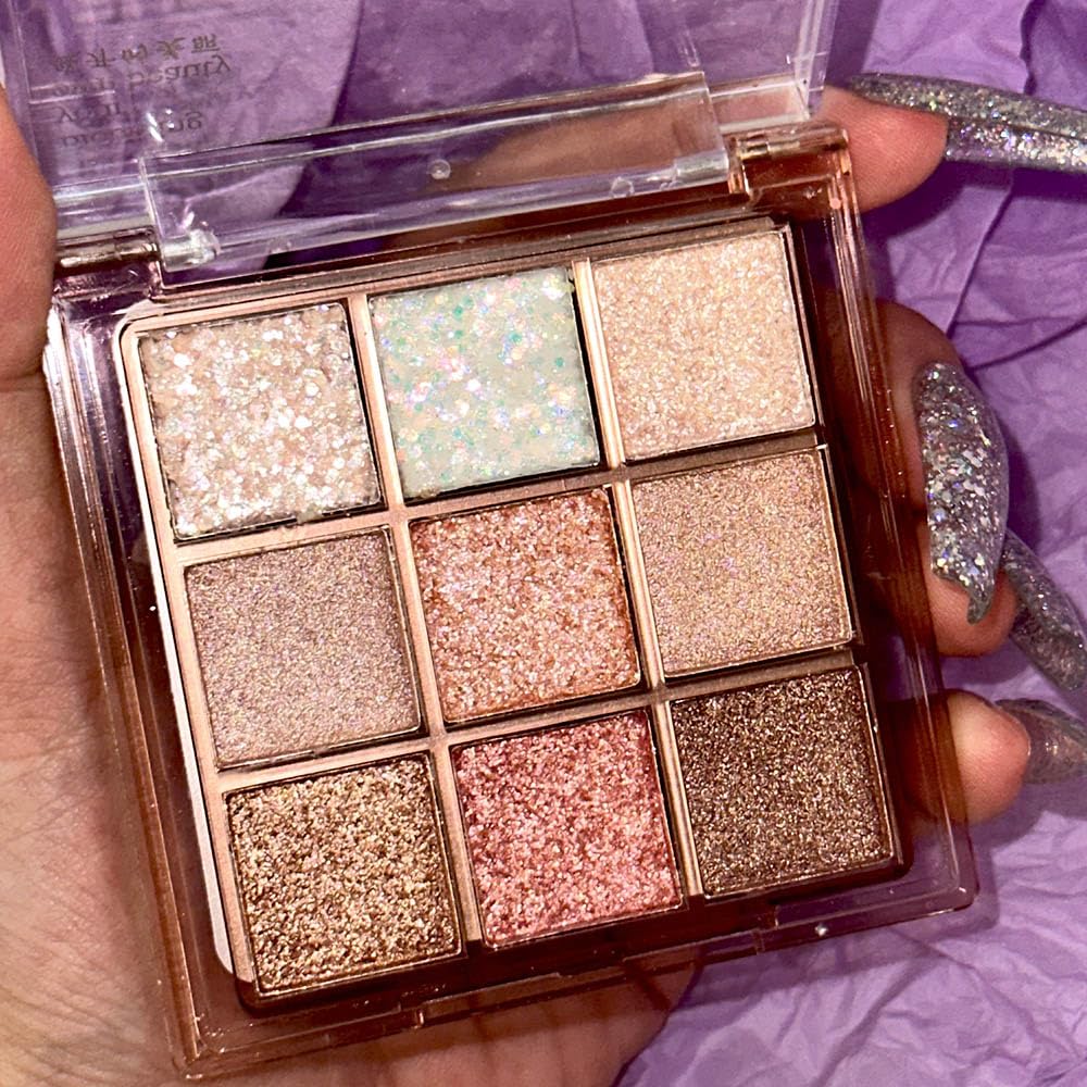 Pink Glitter Eyeshadow Palette S678103