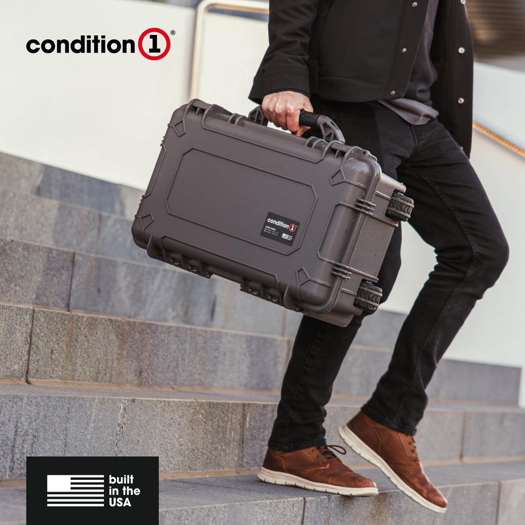 22" Rolling Lockable Hard Storage Case E9691