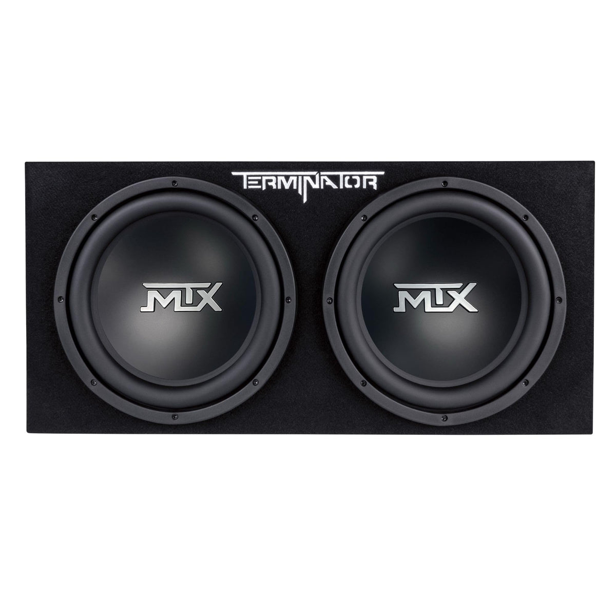 Dual 12" Subwoofer Box, Mono Amp, & Wiring Kit Z5192
