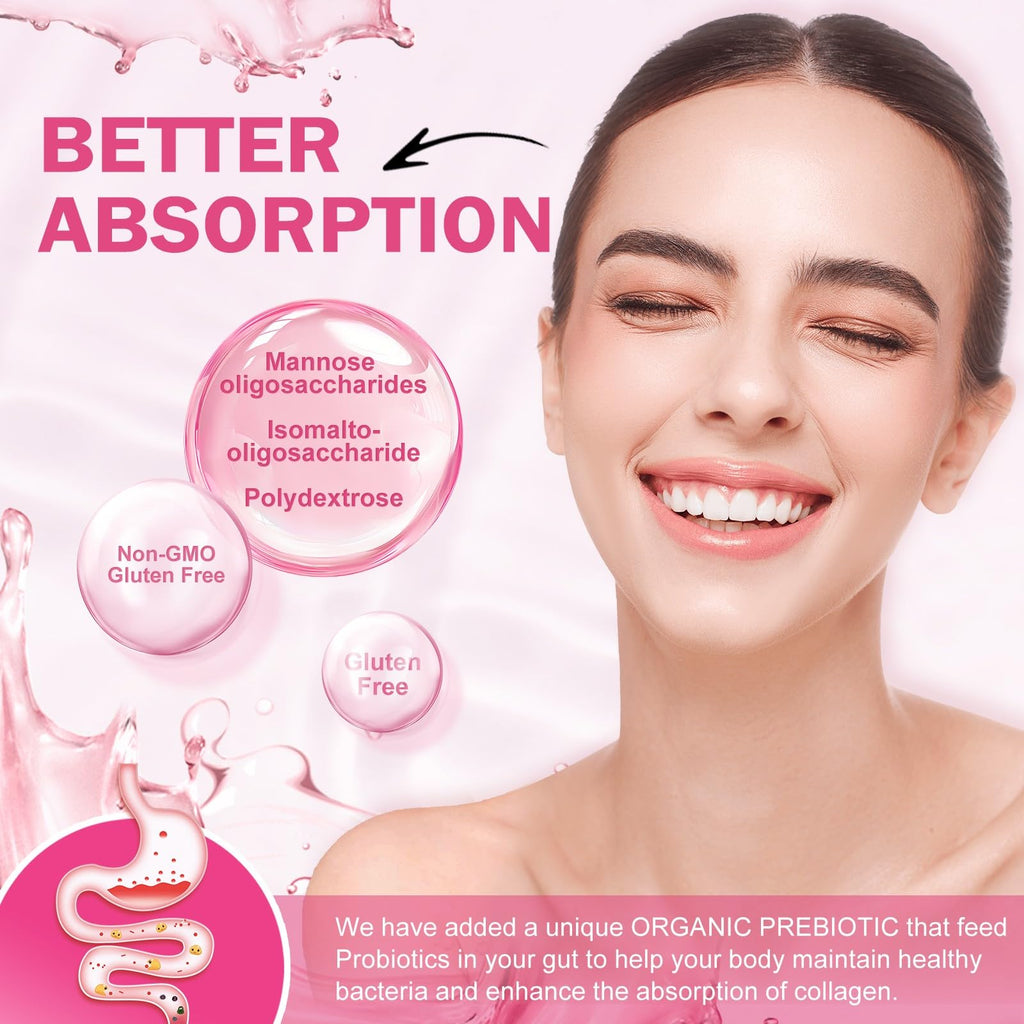 Multi Collagen Peptides Powder, 30 Stick Packs R9507