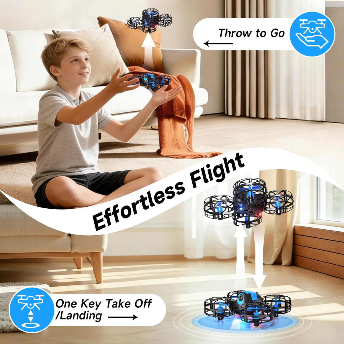 Mini Drone with 2 Batteries E9939