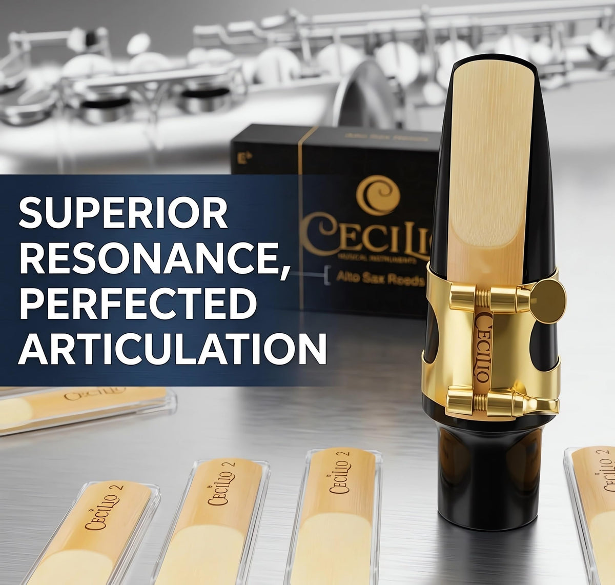 Alto Saxophone Reeds 2.0, 10 Pack W53254