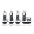 Digital Cordless Telephone with Answering Machine 4 Handsets DECT 6.0 C620