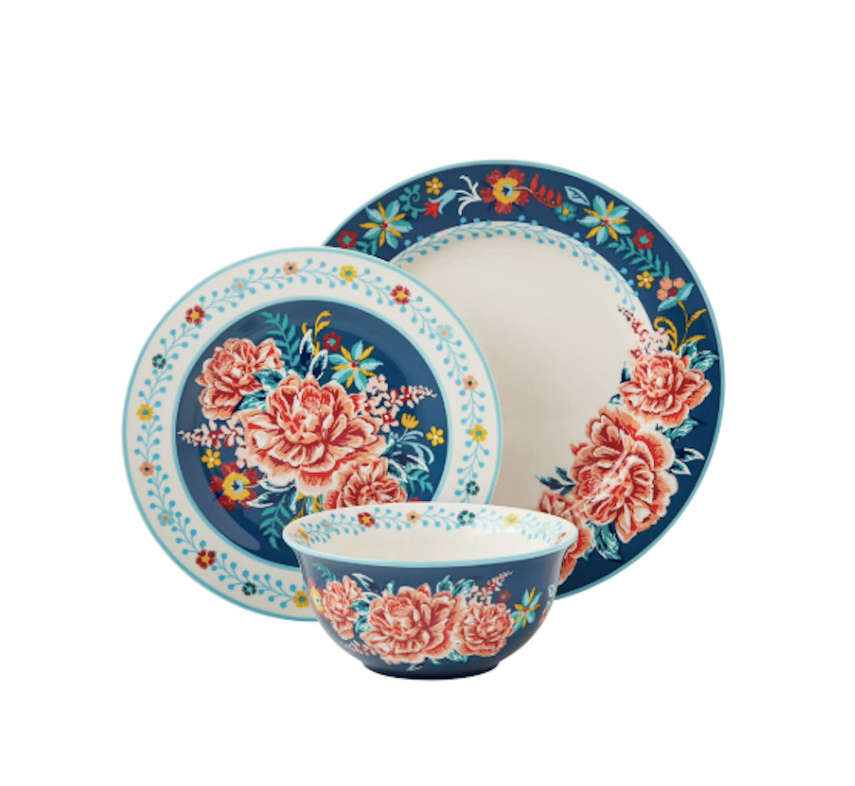 12-Piece Stoneware Dinnerware Set Q37389