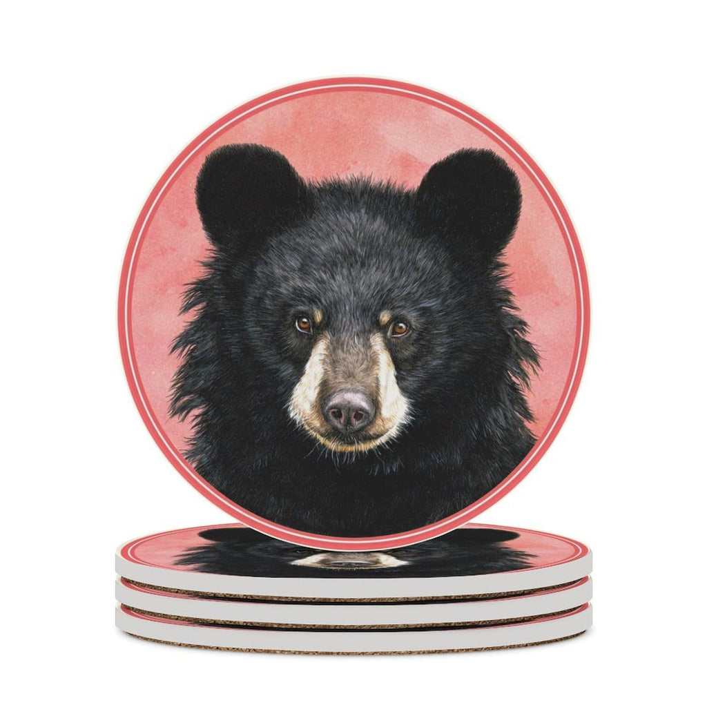Black Bear Coasters Set of 4 C76393