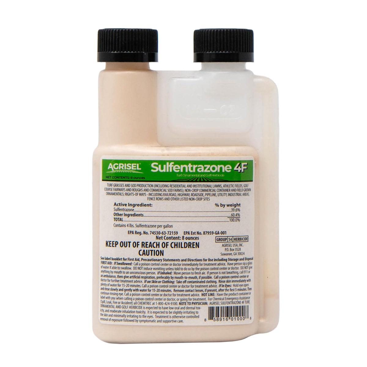 Sulfentrazone 4F Pre-Emergent Weed Killer 8 Ounces U442