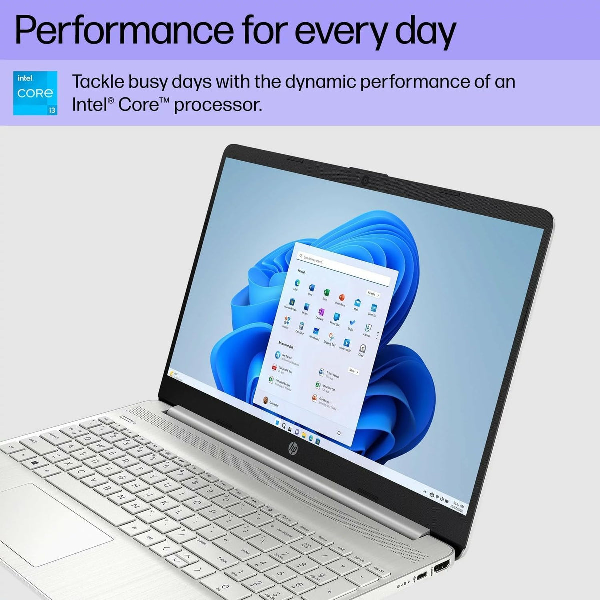 15.6" FHD Laptop, Intel Core i3, 8GB RAM, 256GB SSD N539478