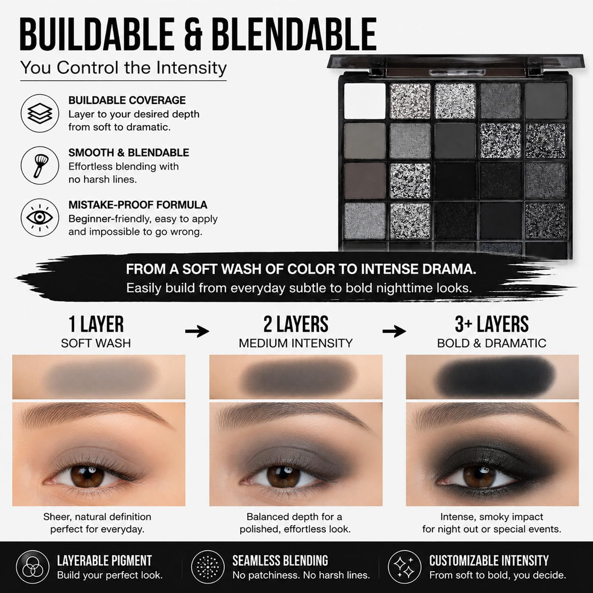 Smoky Eyeshadow Palette S254672