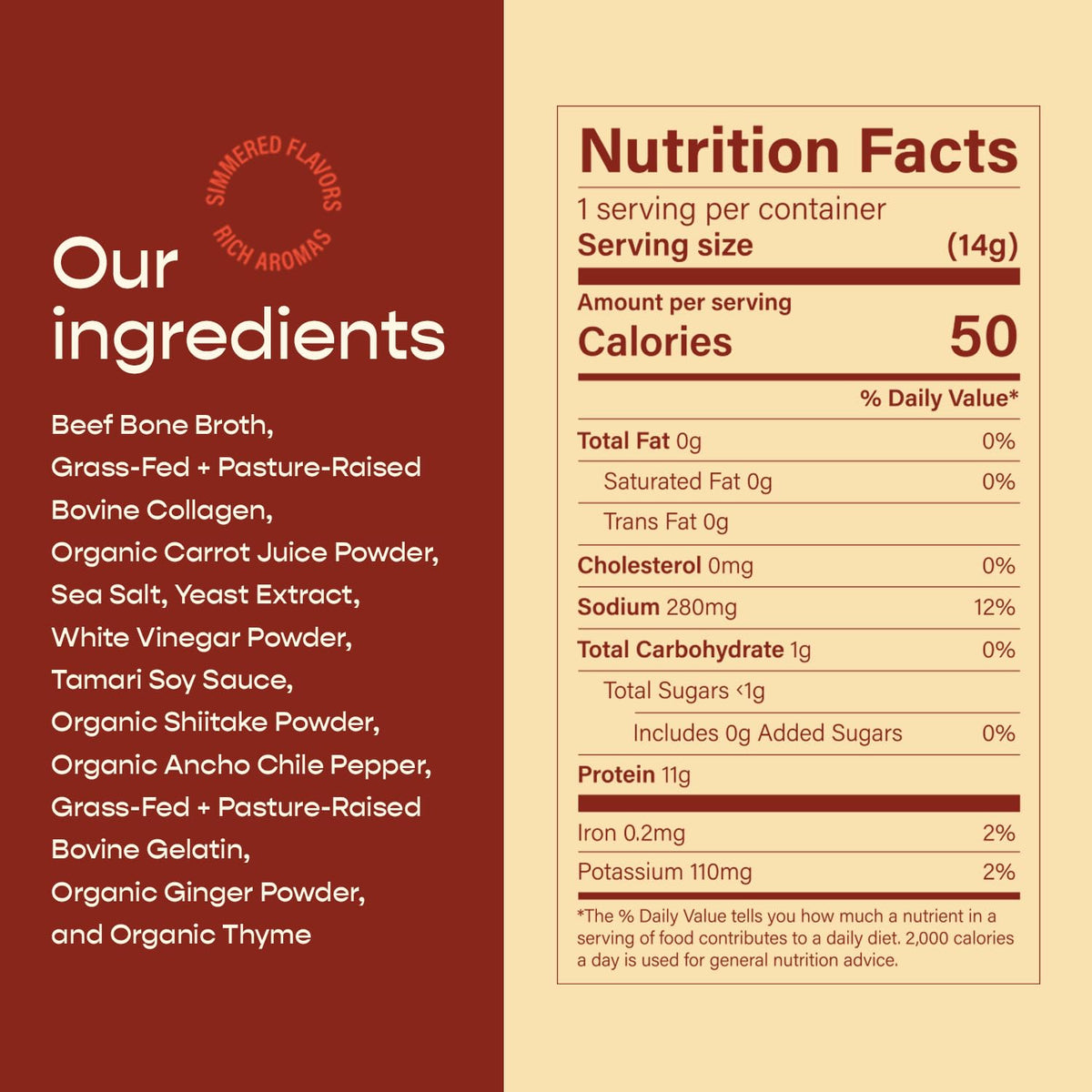 Beef Bone Broth Instant Powdered Mix 3 Pack N90499