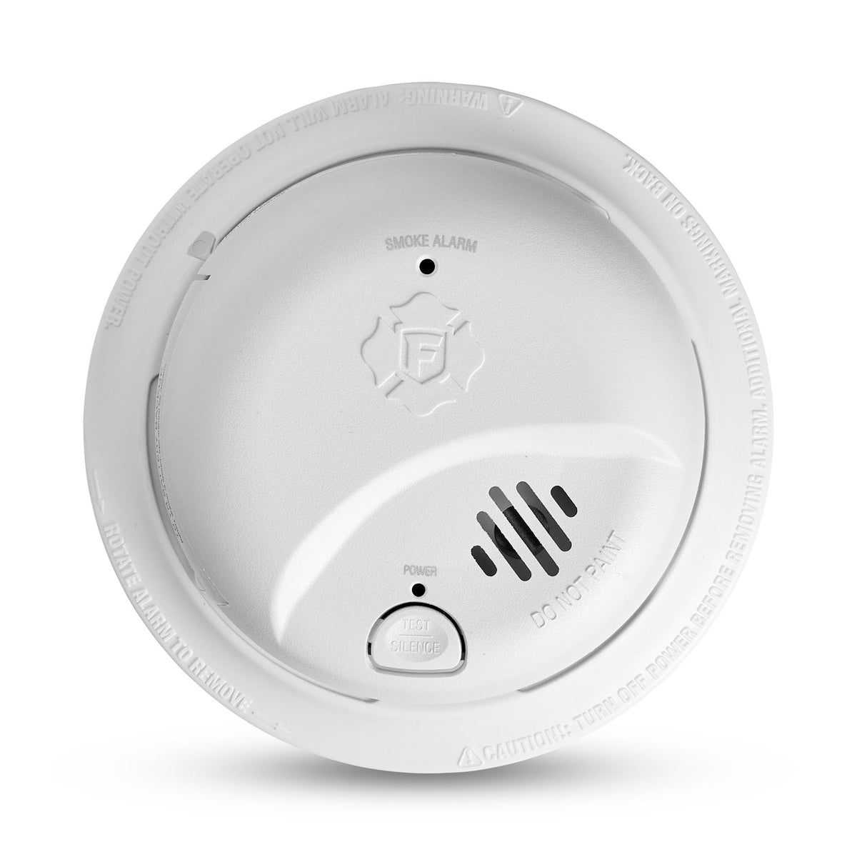 Hardwire Smoke Alarm with 10-Year Battery Backup P87392