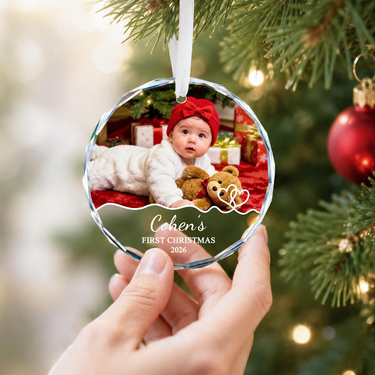 Baby's First Christmas Ornament 2026 Y685