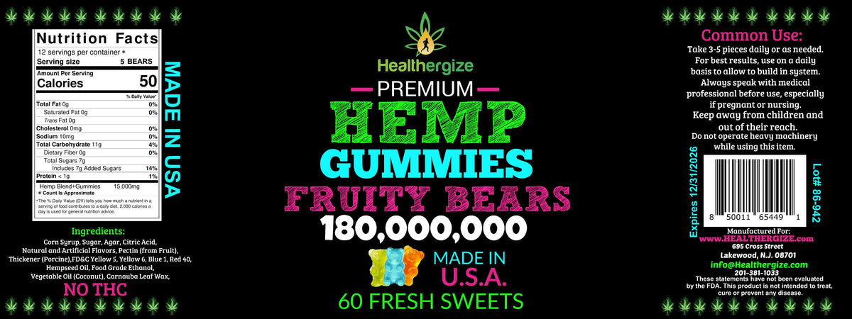 Hemp Gummies S19236
